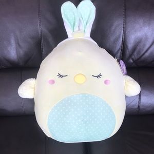 Squishmallows Aimee the Easter bunny chic